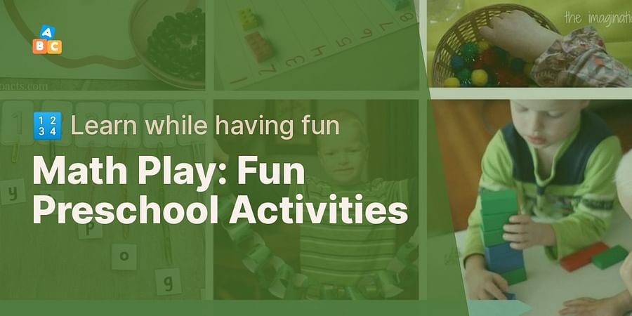 Math Play: Fun Preschool Activities - ๐ข Learn while having fun